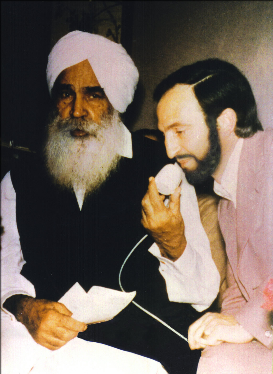 Sant Kirpal Singh and Pier Franco Marcenaro